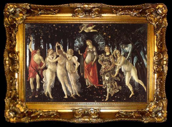 framed  Sandro Botticelli Primavera, ta009-2
